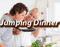 Jumping-Dinner